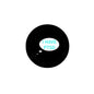 PTSD pin badge, black round button with light-blue 'I HAVE PTSD' text