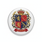 Purisch Family Crest Coat of Arms Pinback 3-inch - My Pinbacks