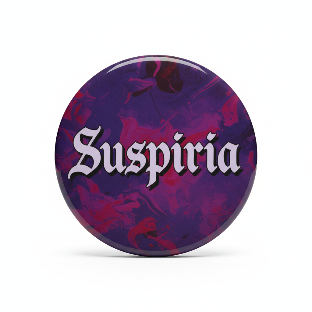 Purple Suspiria Pinback 2.25-inch