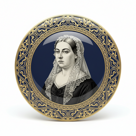 Queen Victoria Pinback 2.25-inch