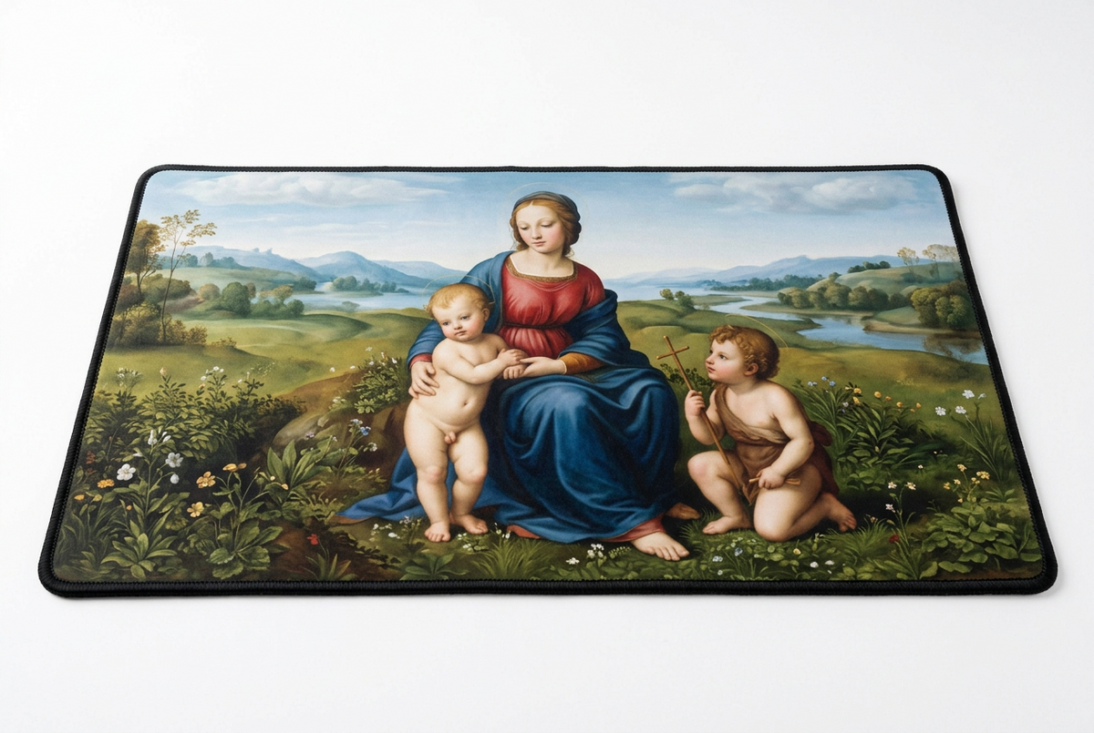 Raphael Madonna of the Meadow Mousepad