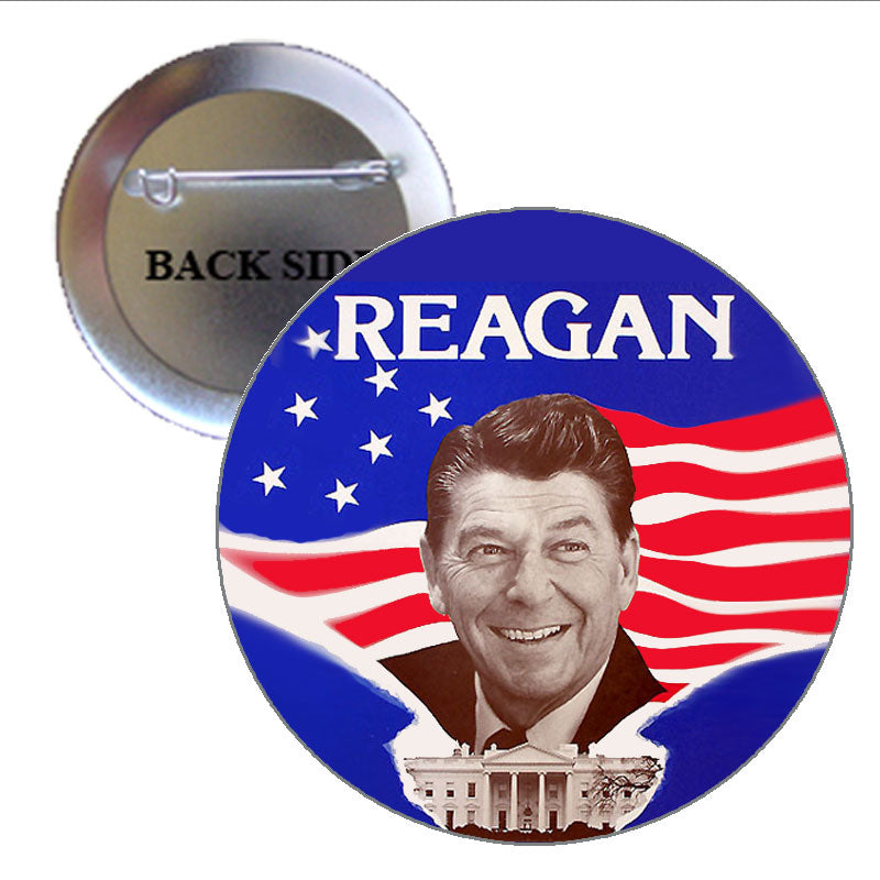 Pinback de la campagne Reagan 1,25"