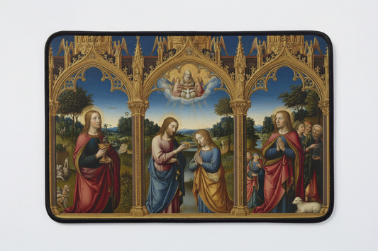 Rogier van der Weyden Saint John Altarpiece after Mousepad