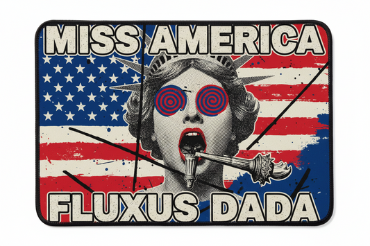 Wolf Vostell Miss America Mousepad