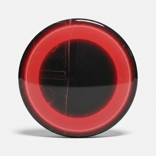 Red Ring of Death Xbox Pinback 2.25-inch