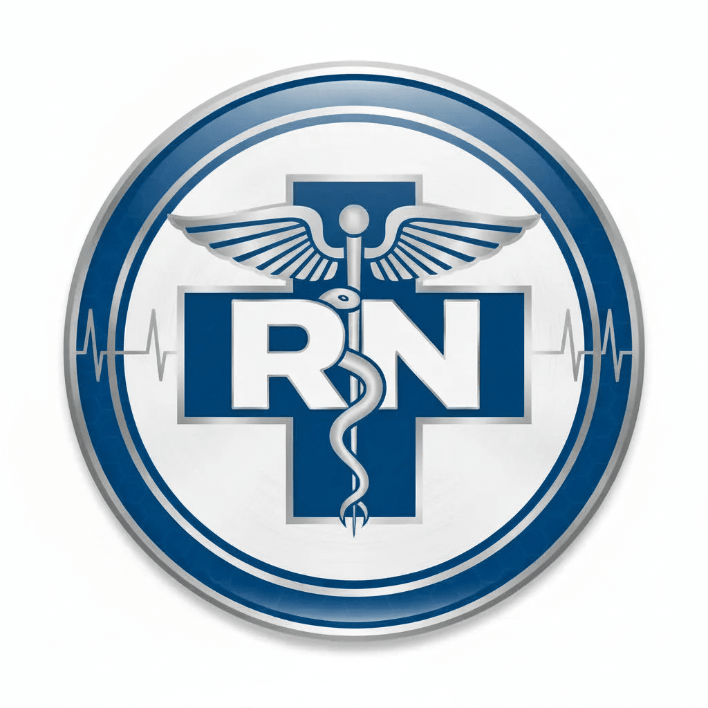 Registered Nurse (RN) Pinback 2.25-inch - My Pinbacks
