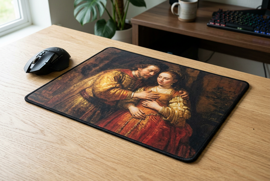 Rembrandt The Jewish Bride Mousepad