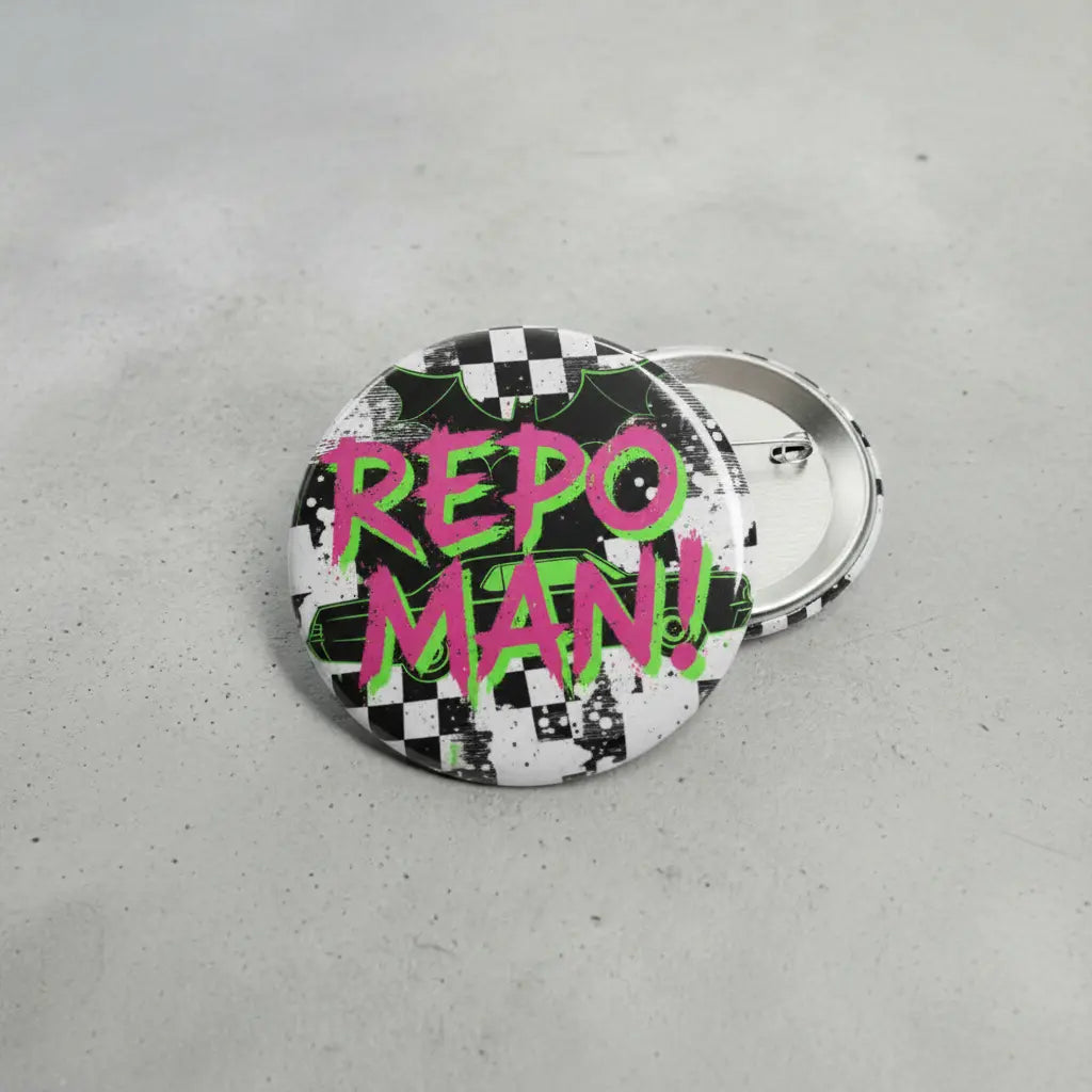 Repo Man! Pinback 2.25-inch