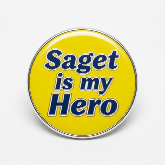 Saget is my Hero Pinback 1.25-inch