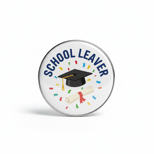 School Leaver Pinback 2.25-inch