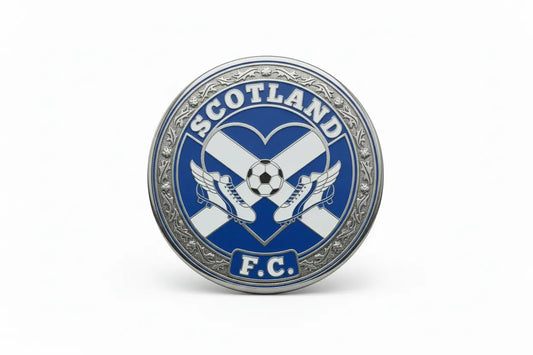 Scotland Football Soccer Love Heart Pinback 2.25-inch - My Pinbacks