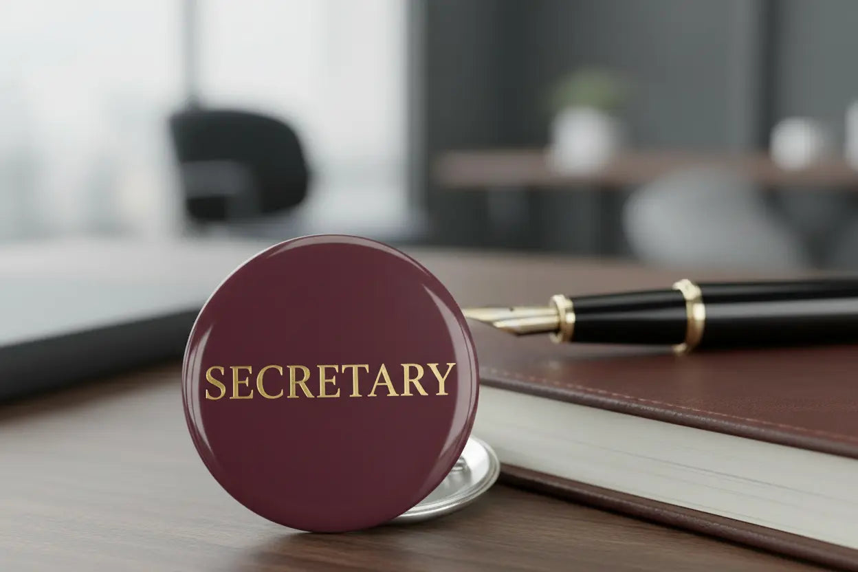 Secretary Pinback 2.25-inch