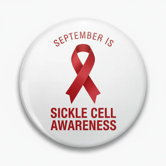 Sickle Cell Awareness Month Pinback 2.25-inch