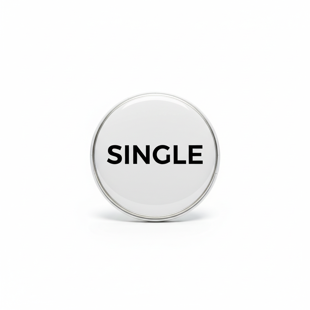 Single Pinback 2.25-inch