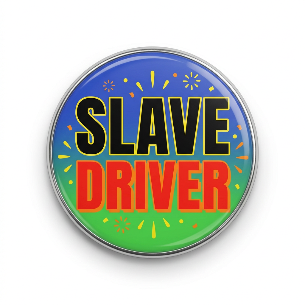 Slave Driver Pin Button 2.25-inch