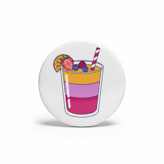 Smoothie Pinback 2.25-inch