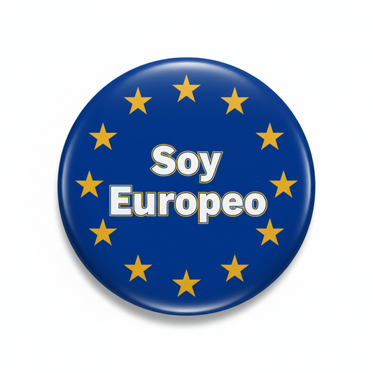 Soy Europeo Pinback 2.25-inch