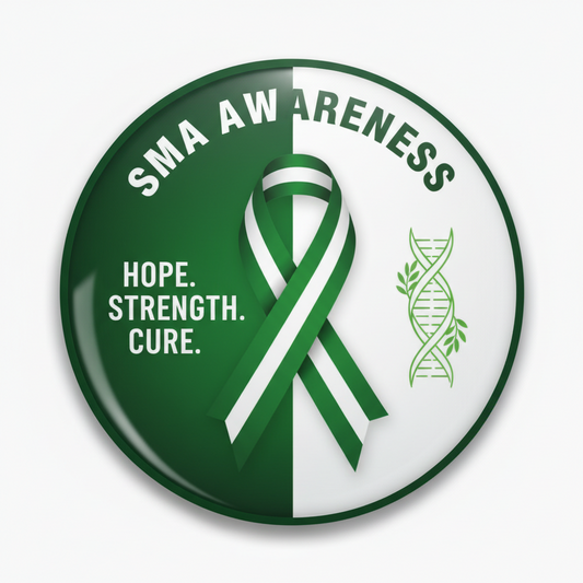 Spinal Muscular Atrophy Awareness Pinback 2.25-inch