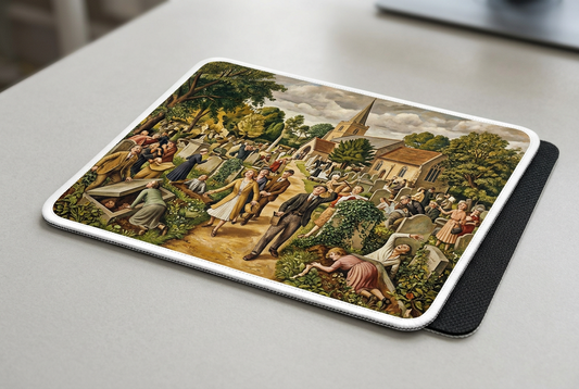 Stanley Spencer The Resurrection, Cookham Mousepad