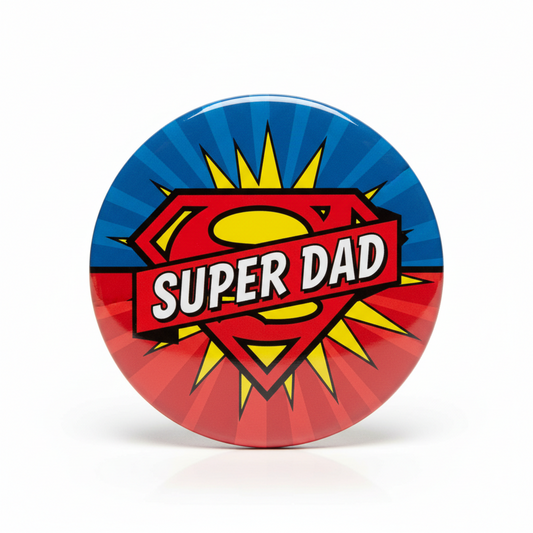 Superman Super Dad Pinback 2.25-inch