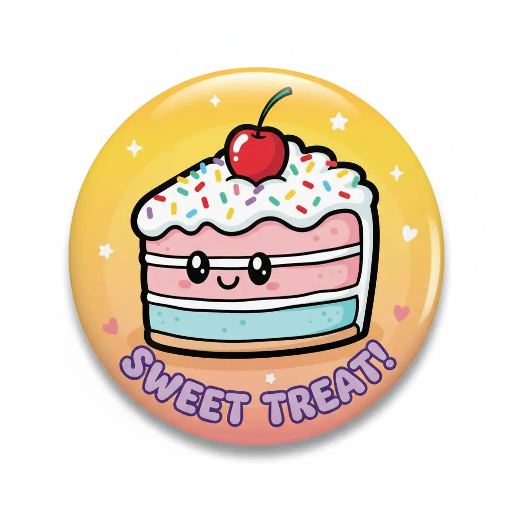 Sweet Treats Pin Button 2.25-inch - mypinbacks.com