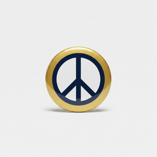 Symbol of Peace Pinback 2.25-inch Mypinbacks.com