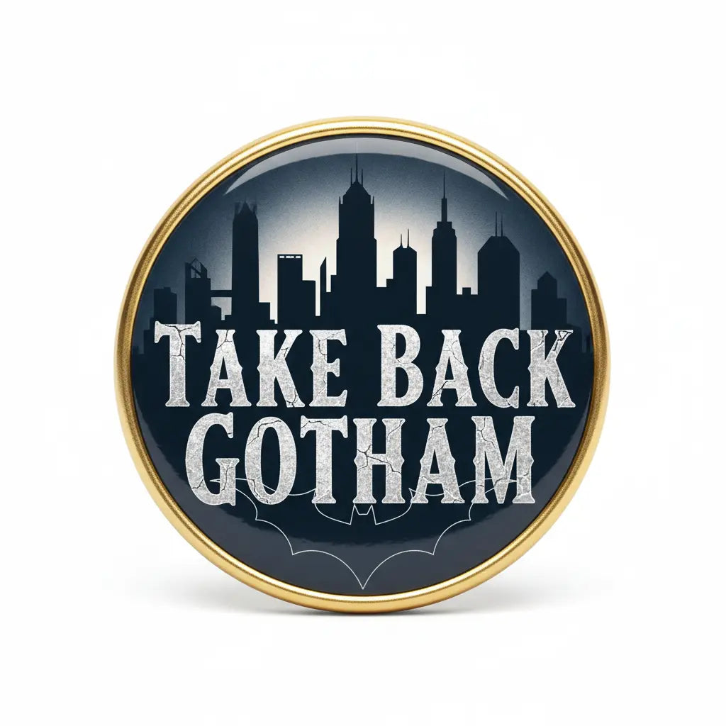 Take Back Gotham Pinback 2.25-inch