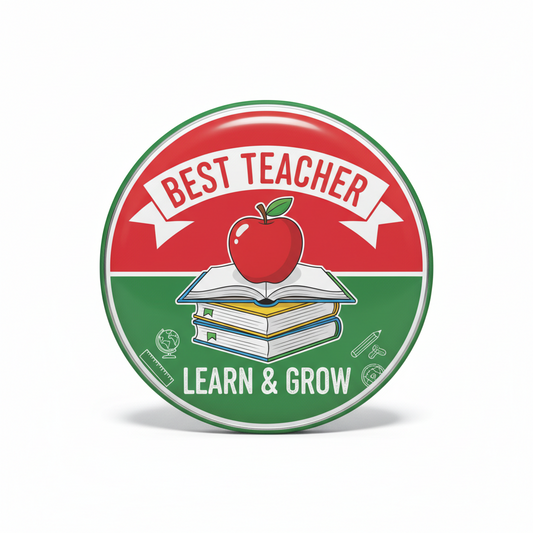 Teacher Pinback 2.25-inch