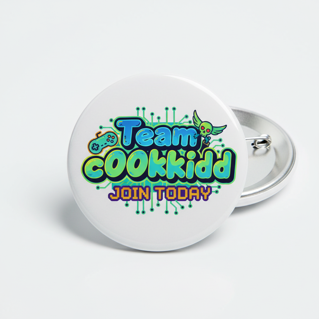 Team c00lkidd Join Today Pinback 2.25-inch