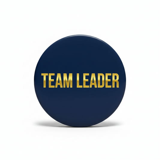 TEAM LEADER Pinback 2.25-inch
