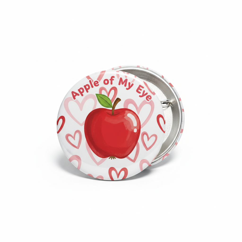 The Apple of My Eye Pinback 2.25-inch