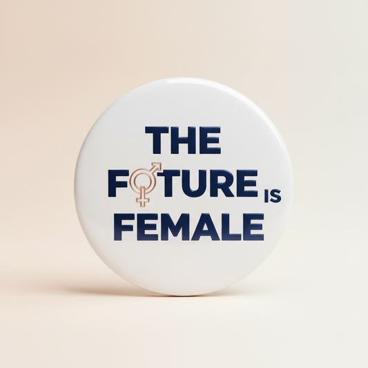 The Future is Female Pinback 2.25-inch