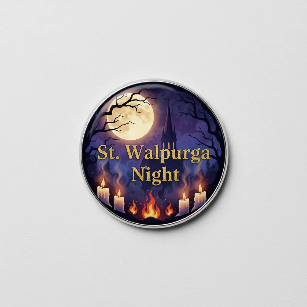 The Mass of St. Walpurga Night Pinback 2.25-inch
