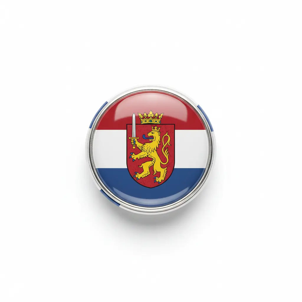 The Netherlands Crest Flag Pinback 2.25-inch