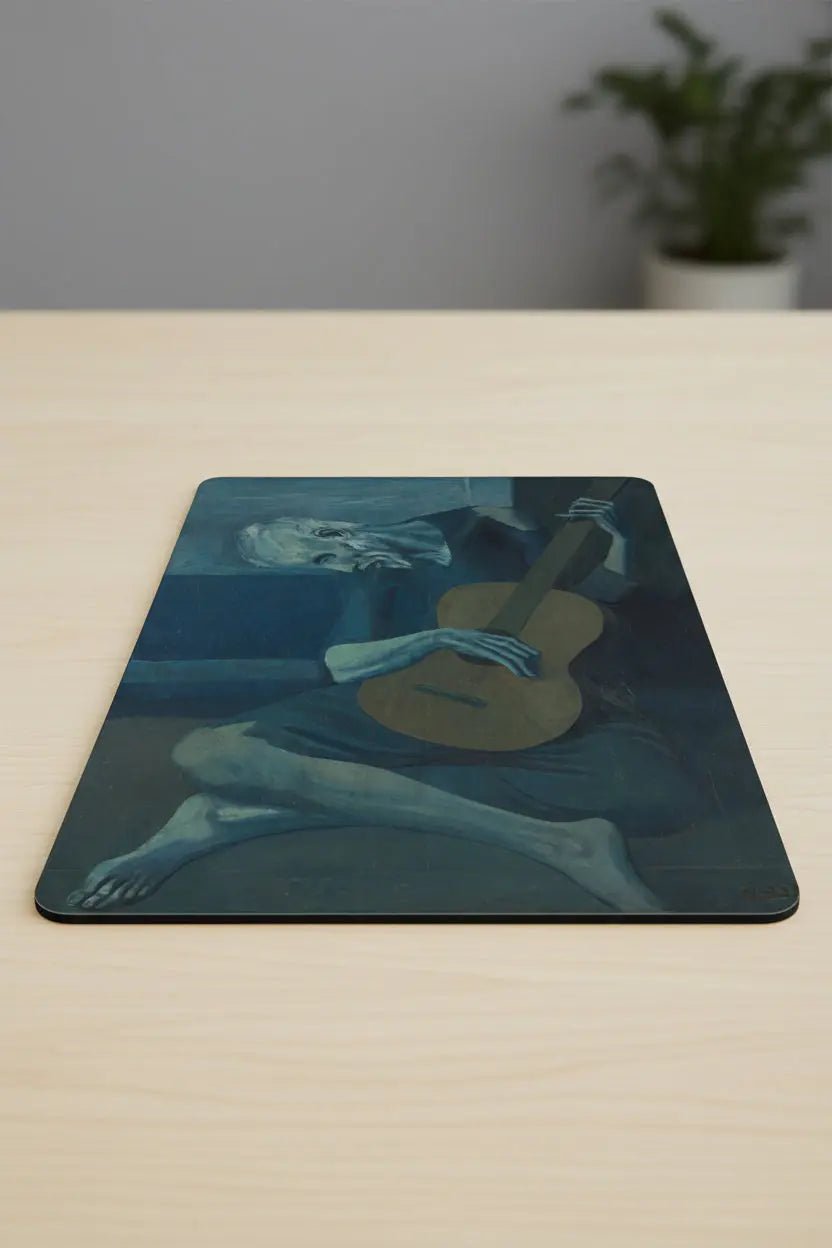 The Old Guitarist Mousepad - My Pinbacks