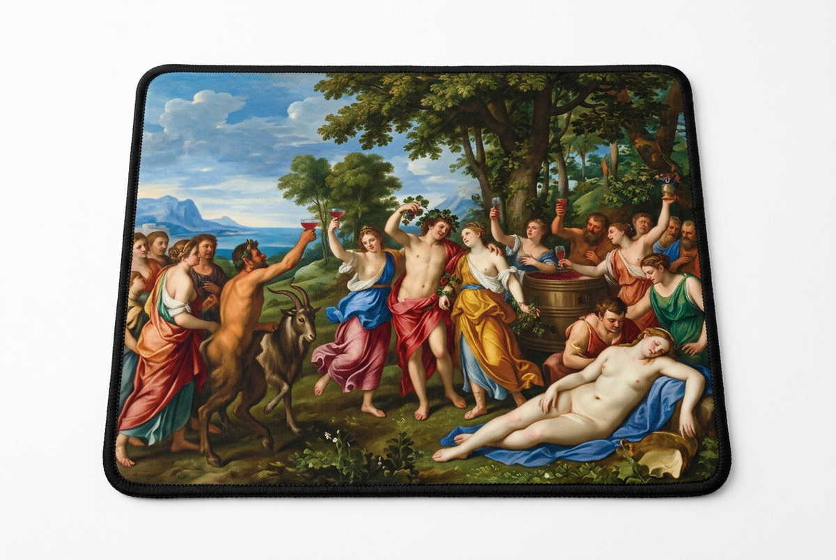 Titian Bacchanals Mousepad