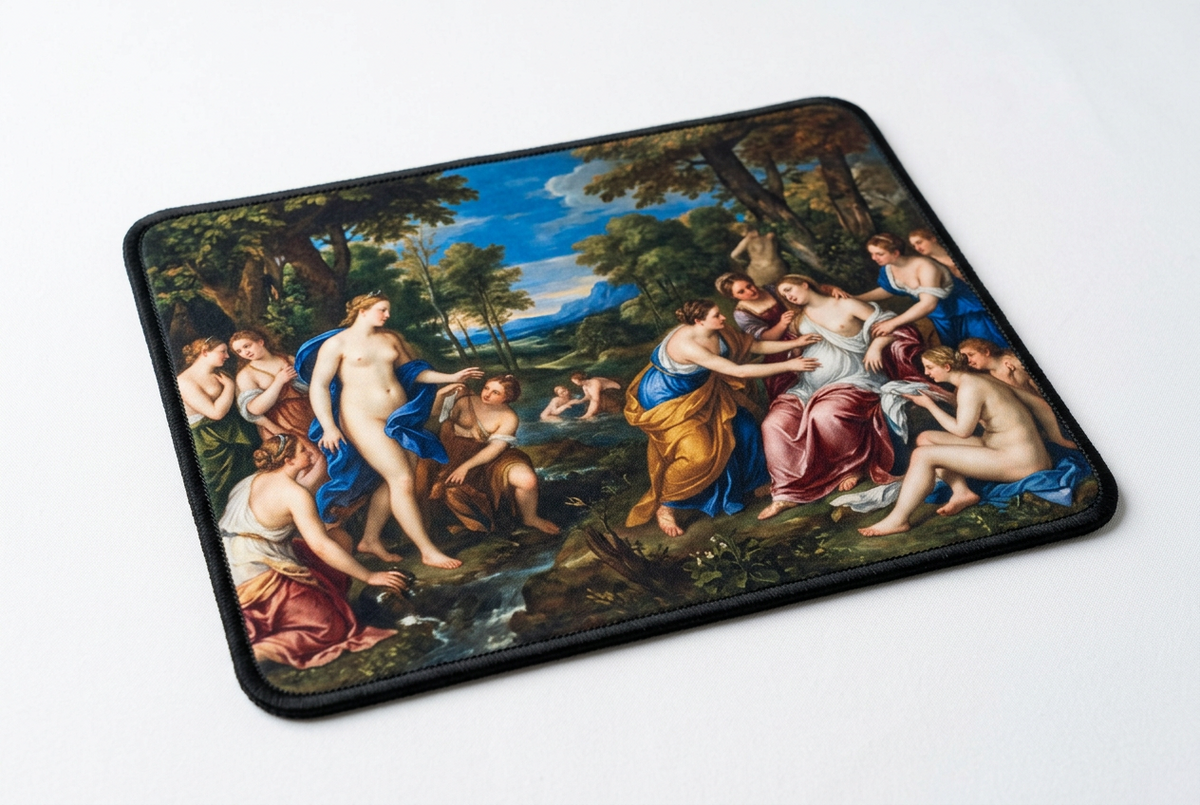 Titian Diana and Callisto Mousepad