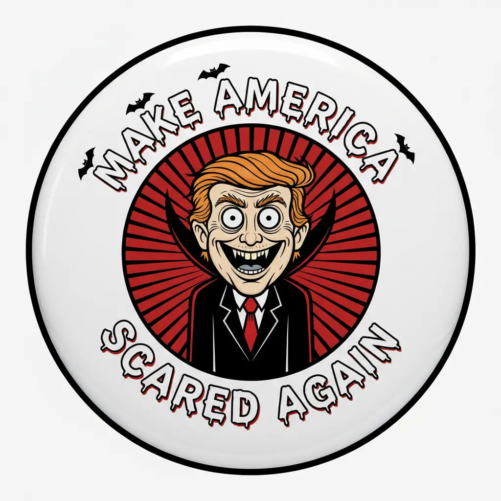 Trump Make America Scared Again Pinback 2.25-inch - My Pinbacks