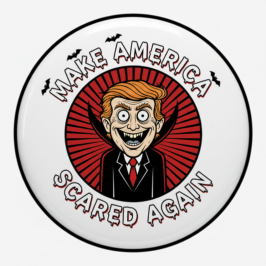 Trump Make America to be Scared Again Pinback 2.25-inch