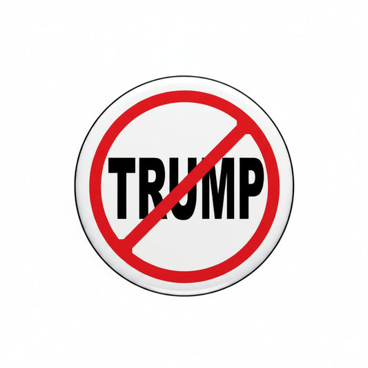 100 Pcs Political Anti Trump Pinback 1.25-inch Mypinbacks.com