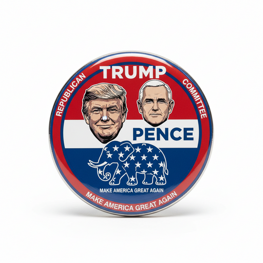 Trump Pence Elephant Pinback 2.25-inch