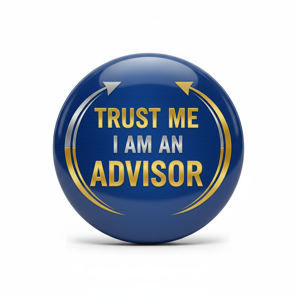 Trust me I am an Advisor Pinback 2.25-inch