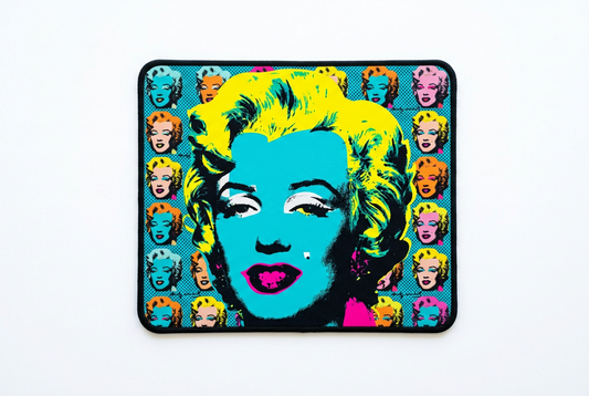 Turquoise Marilyn Mousepad