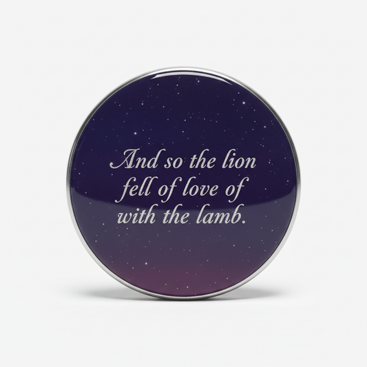 Twilight Quote Pinback 2.25-inch