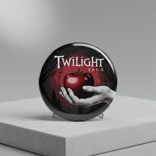 Twilight Saga Apple Pinback 2.25-inch