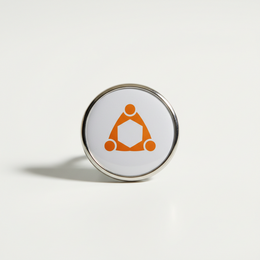 Ubuntu Logo Pinback 2.25-inch