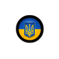Ukrainian Flag Crest Pinback 1.25-inch 100 Pcs - My Pinbacks