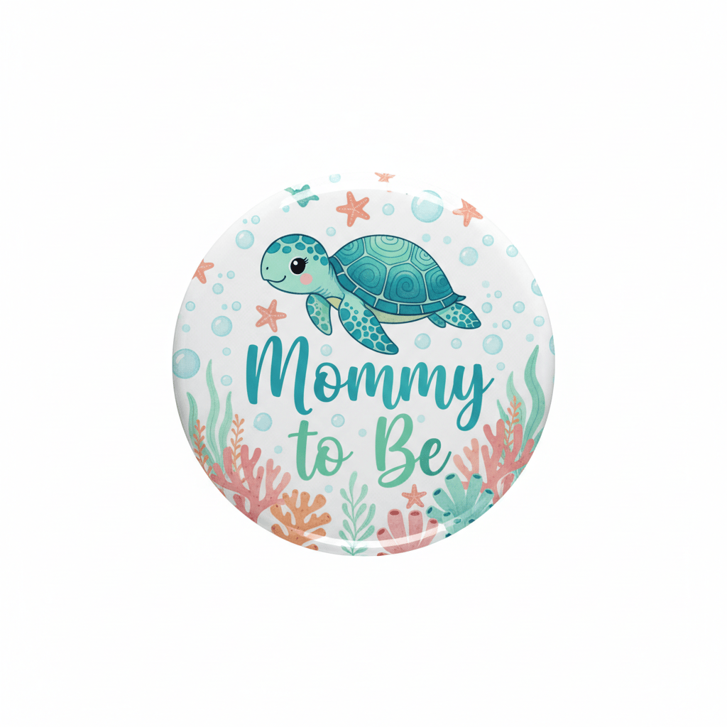 Aquarius Zodiac Sign Pin Button 2.25-inch