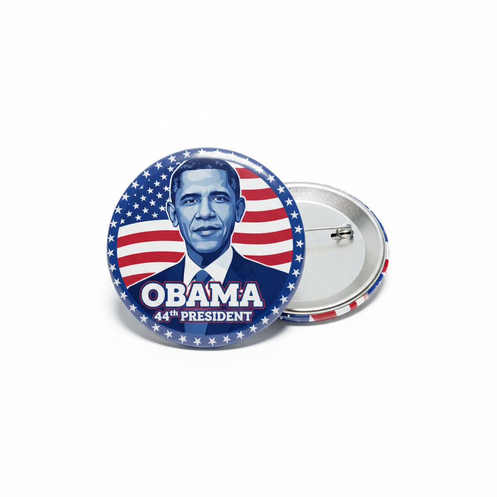 USA President Barack Obama Pinback 2.25-inch