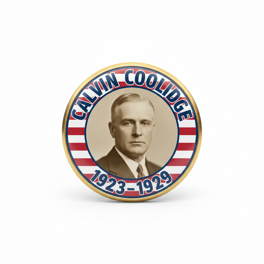 USA President CALVIN COOLIDGE 1923-1929 Pinback 2.25-inch